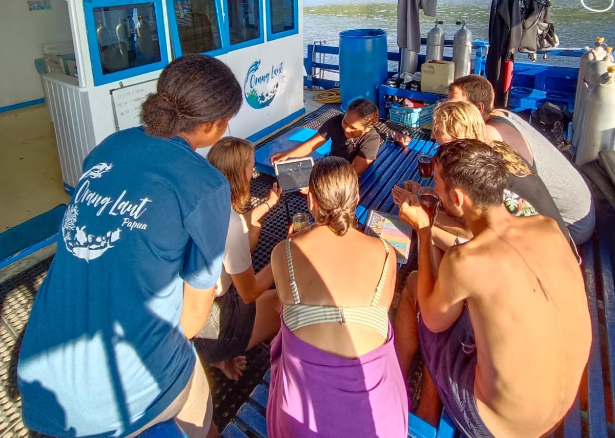 The Galaxea Conservation Boat Raja Ampat Sustainable Tourism Volunteer Raja Ampat